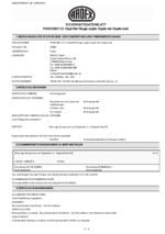 PANDOMO® CC Oxydered Safety Data Sheet