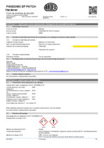 PANDOMO® EP Patch Hardener Fiche téchnique de sécurité