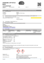 PANDOMO® EP Patch Hardener Safety Data Sheet