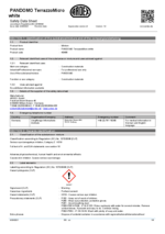 PANDOMO® TERRAZZO MICRO WHITE safety data sheet