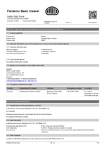 Safety data sheet