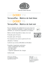 PANDOMO® PW/PB Fiche technique du produit