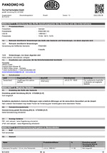 PANDOMO® K2 Safety data sheets